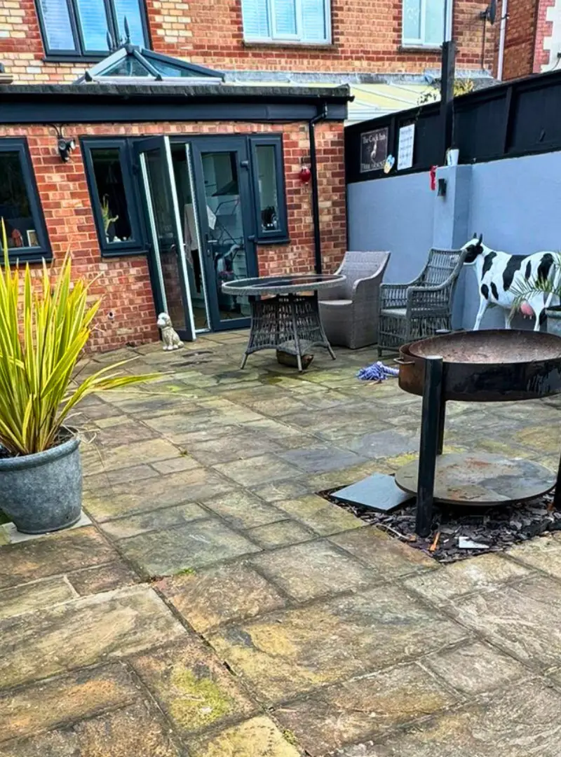 Before Paul's cleaning service