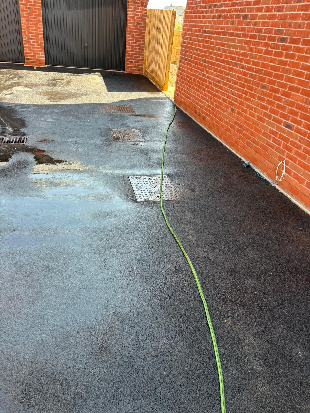 Mortar splatter removal service
