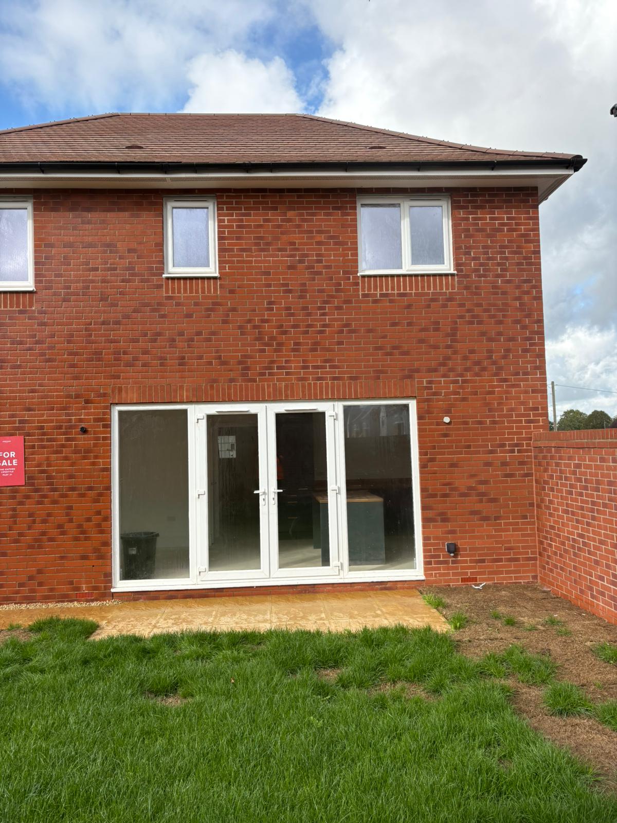 Professional brick cleaning results