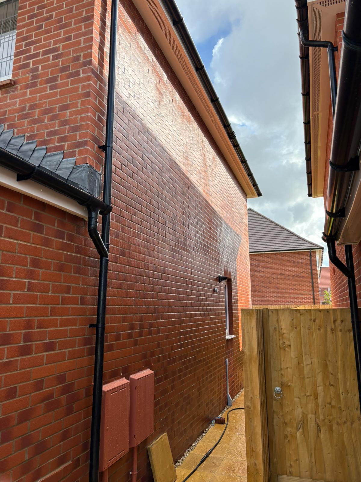 Professional brick cleaning assessment
